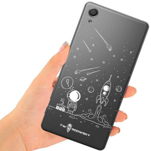 Etui Do Sony Xperia Xa Twardowsky Space + Szkło 9h