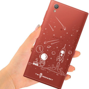 Etui Do Sony Xperia L1 Twardowsky Space + Szkło 9h