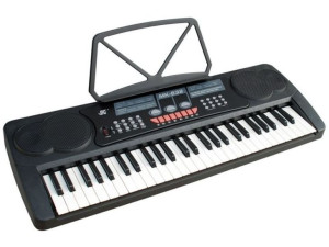 Keyboard Organy 54 Klawisze Zasilacz Mikrofon Mk-632