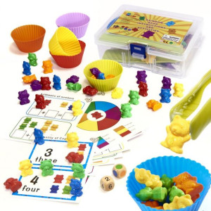 Misie Edukacyjne Nauka Liczenia Montessori 44El.