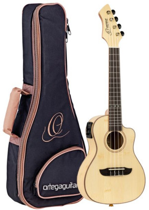 Ortega Rubo-ce Ukulele Koncertowe Elektro Pokrowiec