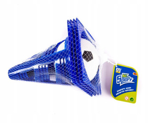 Pachołki Treningowe 17cm 4szt Zestaw Piłka Nożna