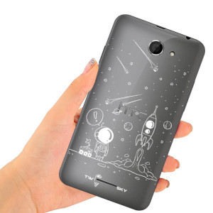 Etui Do Htc Desire 516 Twardowsky Space + Szkło