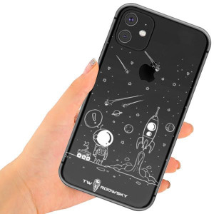 Etui Do Iphone 11 Case Twardowsky Space + Szkło
