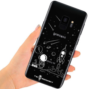 Etui Do Galaxy S9 Sm-g960 Twardowsky Space + Szkło