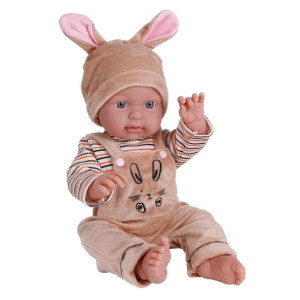 Woopie Lalka Bobas W Ubranku Króliczek 46 Cm