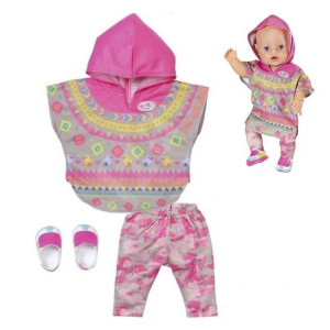 Baby Born Ubranko Ponczo I Spodenki Dla Lalki 43 Cm