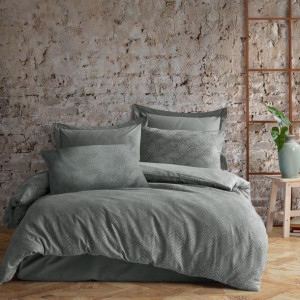 Pościel bawełniana HANNAH GREY/160x200 COTTONLOVE JACQUARD