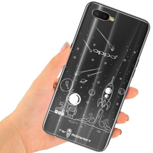 Etui Do Oppo R17 Neo Pokrowiec Twardowsky Space