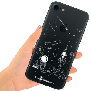 Etui Do Iphone 8 Pokrowiec Nadruk Twardowsky Space