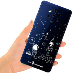 Etui Do Nokia 9 Pureview Nadruk Twardowsky Space