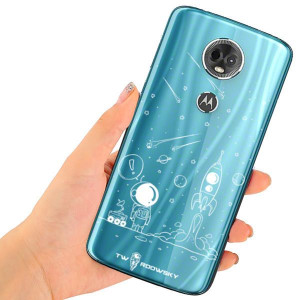 Etui Do Motorola Moto E5 Plus Tył Twardowsky Space