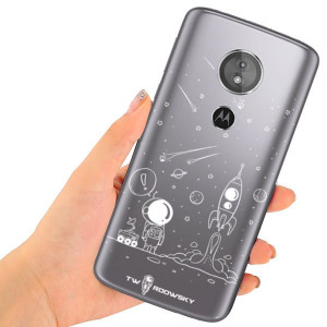 Etui Do Motorola Moto E5 Obudowa Twardowsky Space