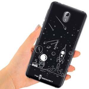 Etui Do Nokia 3.1 2018 Pokrowiec Twardowsky Space