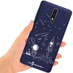 Etui Do Nokia 3.1 Plus Pokrowiec Twardowsky Space