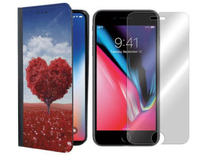 Etui Do Samsung Galaxy M12 Pokrowiec Print + Szkło
