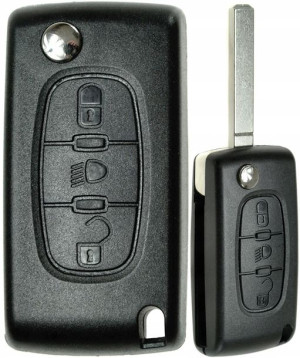 Citroen C3 C4 Picasso C5 C6 C8 Berlingo Peugeot 407 Kluczyk Pilot Obudowa