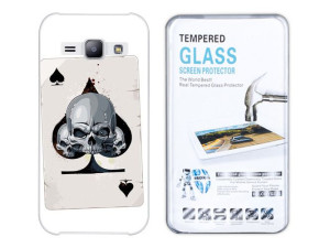 Etui Do Galaxy J1 Sm-j100 Kreatui Fotocase + Szkło