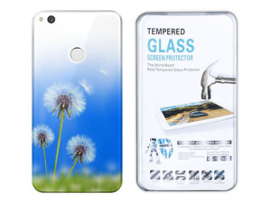 Huawei Honor 8 Lite Etui Gradient Nadruk + Szkło