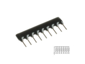 Drabinka Rezystorowa 8x470 Ohm-5 szt /739