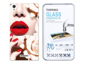 Etui Do Sony Xperia C3 Kreatui Fotocase + Szkło 9h