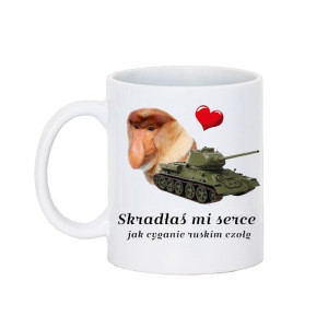 Kubek Janusz Czołg ruski skradłaś serce