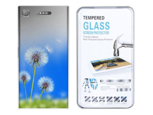 Sony Xperia Xz1 Etui Gradient Nadruk Kreatui Szkło