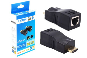 Extender Transmiter HDMI przez złącze RJ45 Cat 5e/6 wersja 4K