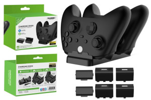 Podwójna stacja dokująca do padów do Xbox Series X / S, Xbox One X / S z ba