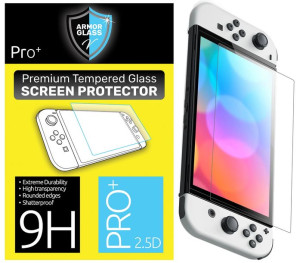 Szkło hartowane 9H do Nintendo Switch OLED ArmorGlass HEG-001
