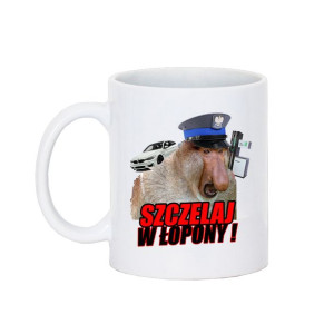 Kubek Janusz Nosacz Strzelaj w opony