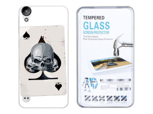 Kreatui Etui Nadruk Fotocase Htc Desire 530 +szkło