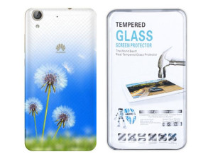 Huawei Y6 Ii 2 Etui Gradient Nadruk Kreatui +szkło