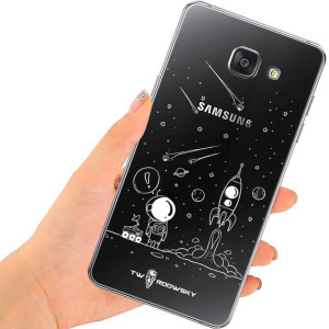 Etui Do Samsung A3 2016 Twardowsky Space + Szkło