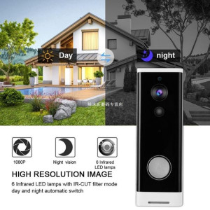 Inteligentny dzwonek kamera FullHD TUYA czujnik