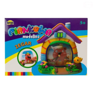 Piankowa Modelina Zegar
