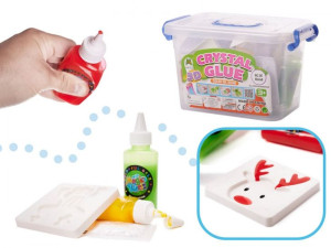 Klej Crystal Glue Slime 3D Zestaw 26El.