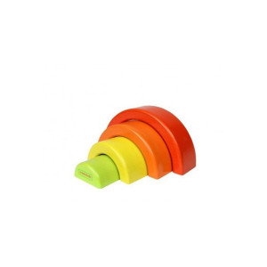 Masterkidz Drewniane Puzzle Układanka Tęcza