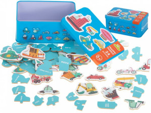 Puzzle W Puszce Pojazdy 24 Puzzle