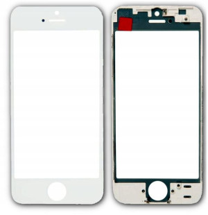 Szybka Szyba Ramka Klej Oca Biała Iphone 5s