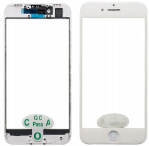 SZYBKA SZYBA RAMKA OCA iPhone 8 Biały
