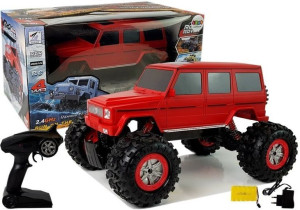Auto Terenowe Amfibia 4X4 Zdalnie Sterowane 1:12 R/C Czerwone