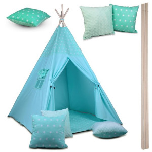 Namiot TIPI dla dzieci STABILNY Domek Wigwam Teepee PREMIUM