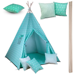 Namiot TIPI dla dzieci STABILNY Domek Wigwam Teepee PREMIUM