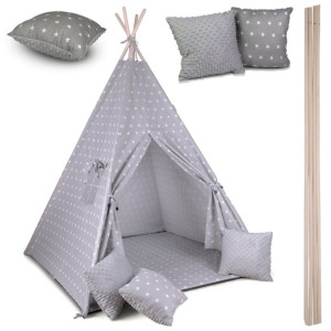 Namiot TIPI dla dzieci STABILNY Domek Wigwam Teepee PREMIUM