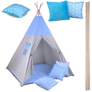 Namiot TIPI dla dzieci STABILNY Domek Wigwam Teepee PREMIUM