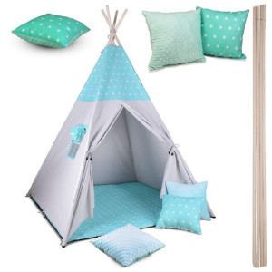 Namiot TIPI dla dzieci STABILNY Domek Wigwam Teepee PREMIUM