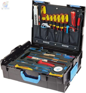 GEDORE Zest.narzedzi dla elektrykow,w walizce L-Boxx 136, 36-czesciowy