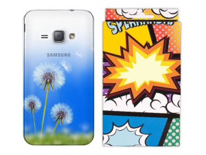 Galaxy J1 2016 Sm-j120 Etui Gradient Nadruk +folia