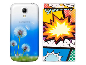 Galaxy S4 Mini Gt-i9190 Etui Gradient Nadruk Folia